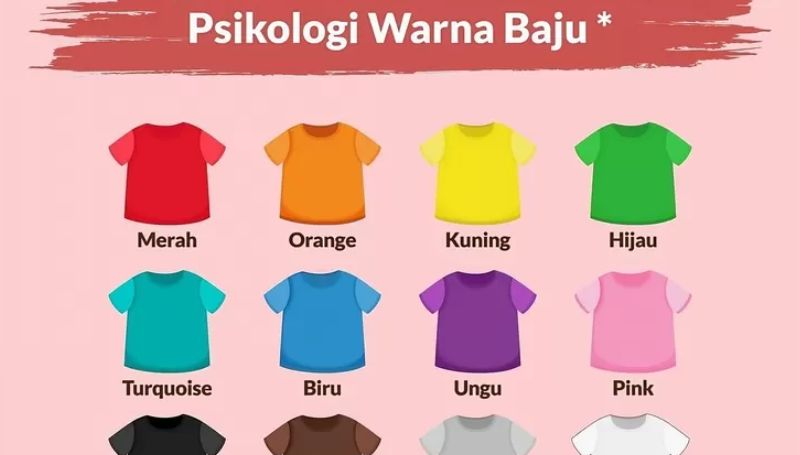 Selain memilih baju karena suka dengan warnanya