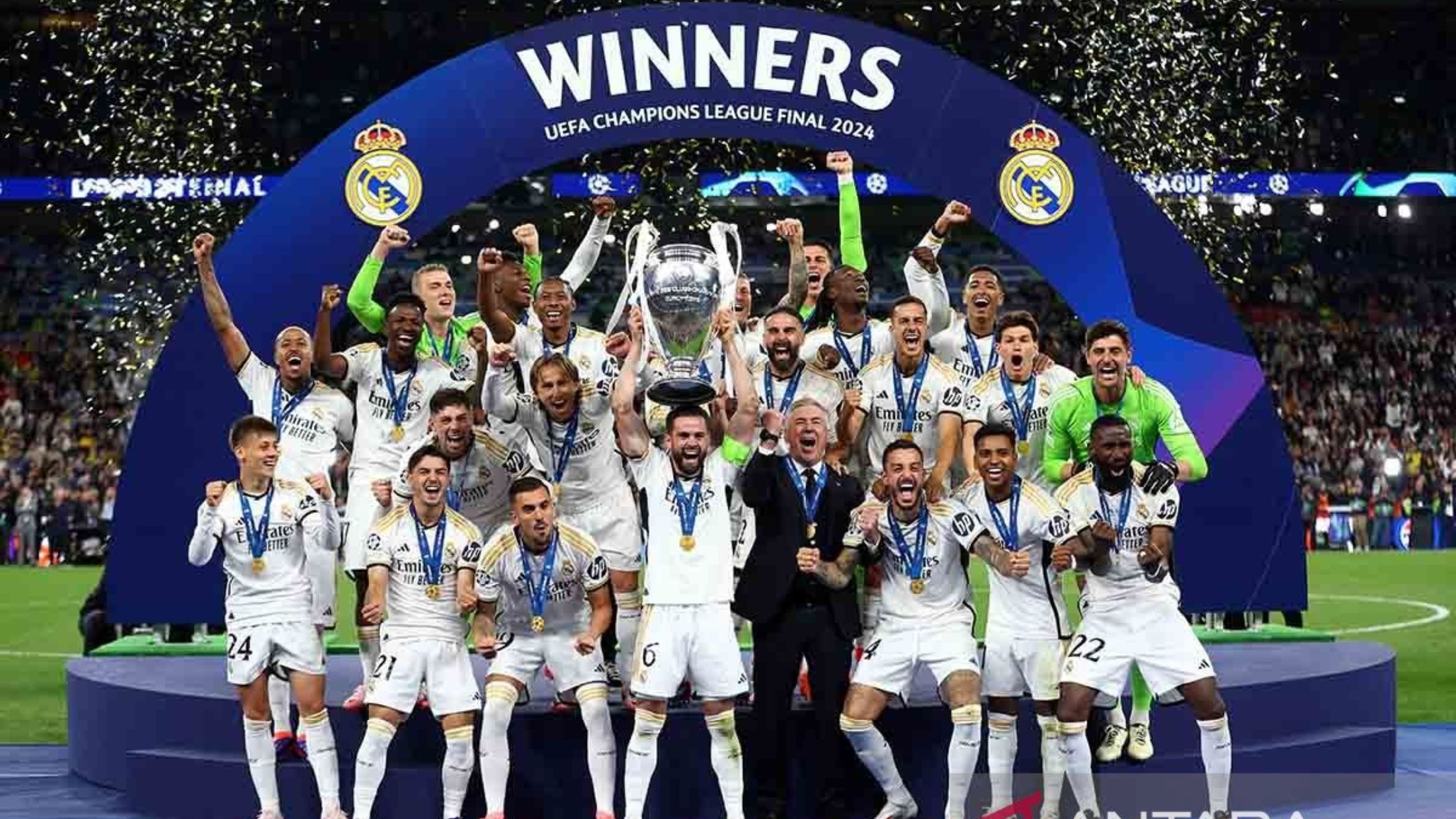 Real Madrid, Raja Liga Champions dengan 15 Gelar